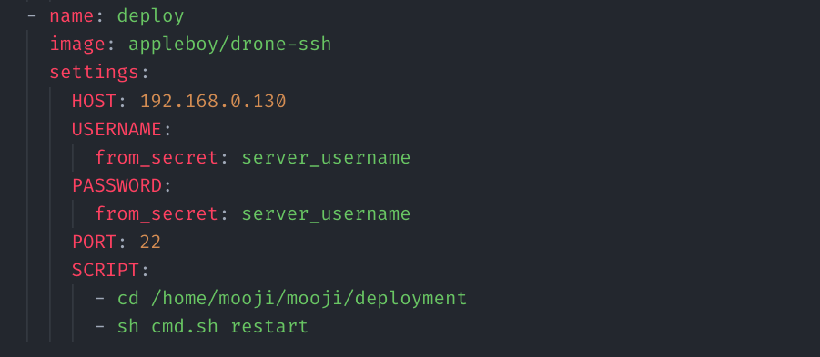 drone-ssh